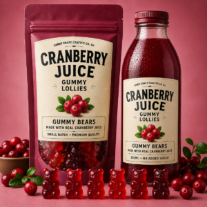 Cranberry Juice Gummies