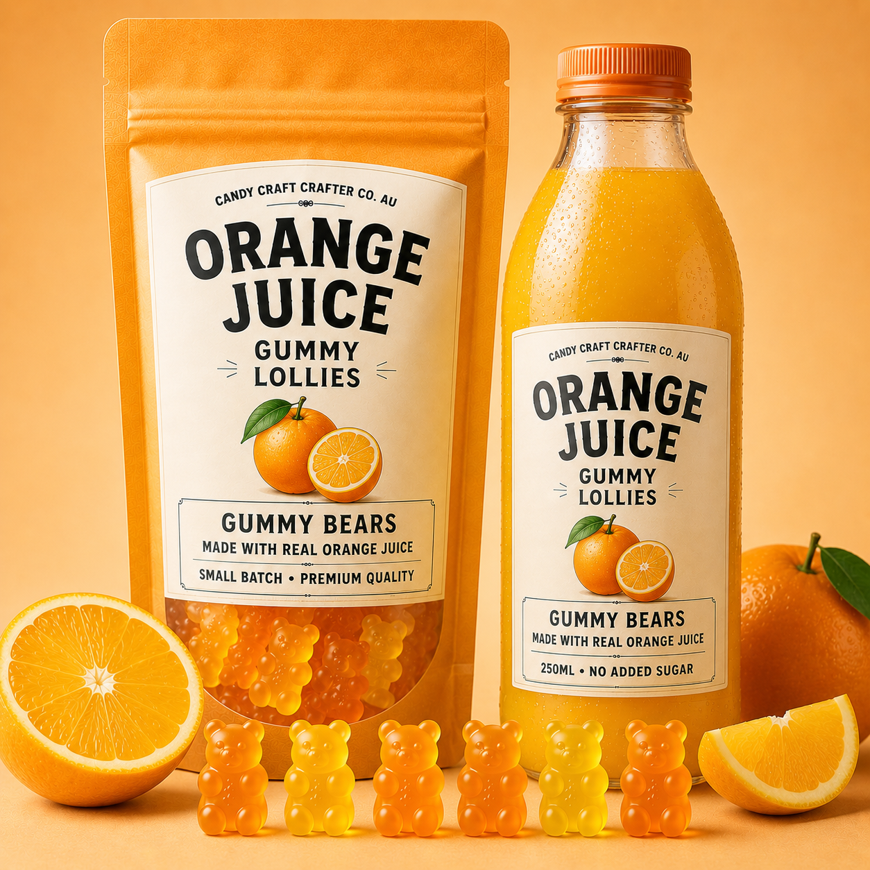 Orange Juice Gummies